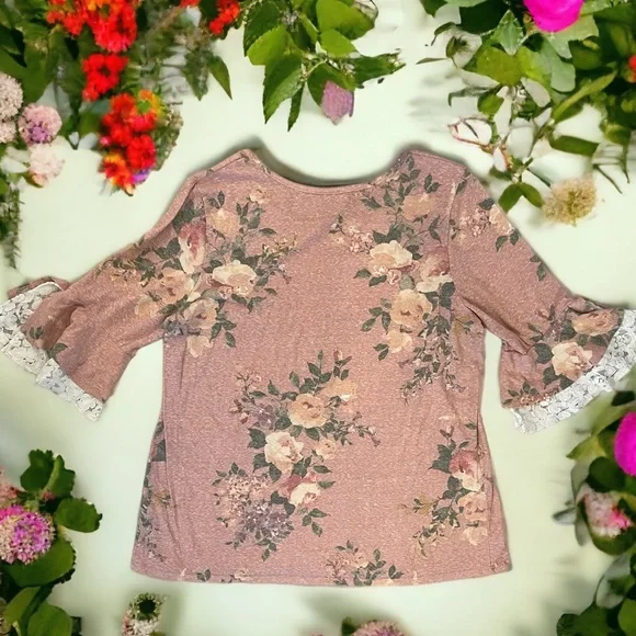 Vision Floral Blouse - Picture 2 of 3
